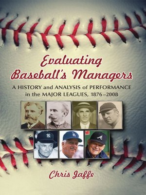 cover image of Evaluating Baseball's Managers